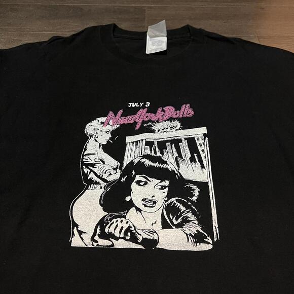 Other - Vintage New York Dolls Show Flyer T Shirt